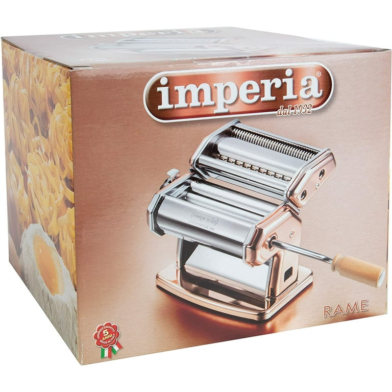 imperia PASTA MAKER 未使用品 Imperia Pasta Maker Machine, Copper, Made in Italy - Heavy Duty