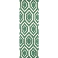 thumbnail image 2 of SAFAVIEH Chatham Graham Geometric Wool Runner Rug, Teal/Ivory, 2'3" x 7', 2 of 8