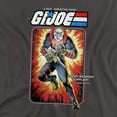 thumbnail image 2 of G.I. Joe Destro Card Women's T Shirt, Charcoal, Small, 2 of 6