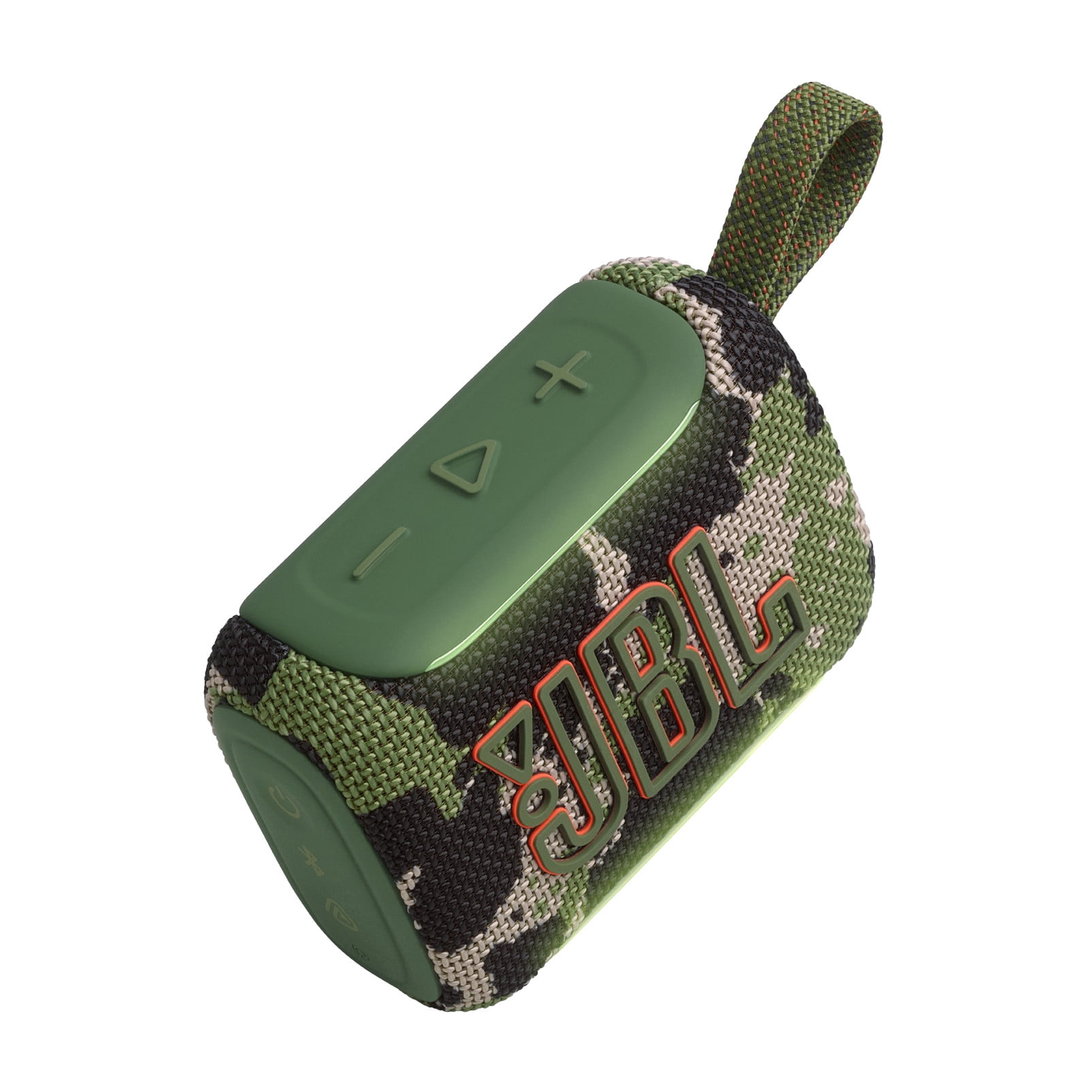 JBL Go 5 - Ultra-portable waterproof and drop-proof speaker with JBL legendary sound and ambient edge lighting - Squad