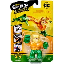 Moose Toys Heroes of Goo Jit Zu DC Minis: Aquaman Action Figure, Super Stretchy, 4 in, Multicolor