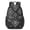 Geometric Diamond Black, variant on Geometric Triangle Brown Pattern 17" School Backpacks for Teens,Waterproof Oxford Fabric,S-Shape Padded Straps for School,Travel,Hiking,Camping