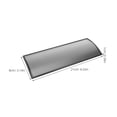 thumbnail image 2 of POPETPOP Black Aluminum Alloy Office Door Name Plate with Self-Adhesive Backing for Conference Room Signs, 2 of 7