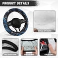 thumbnail image 5 of Uorisanigo Camo Car Steering Wheel Protector Branches Steering Wheel Cover for Most Vehicle Easy to Install 15 Inch Car Wheel Cover with Elastic Edge Soft Car Accessories Gift for Birthday, 5 of 8