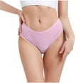thumbnail image 2 of Annhoo Women's Period Underwear Low Rise Leakproof Panties Comfortable Breathable Full Coverage Briefs, 2 of 4