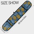 thumbnail image 3 of Dailycode Double Sided Oven Mitt with Loop Heat Resistant Kitchen Long Potholders 7" x 35" Tropical Pineapple, 3 of 6