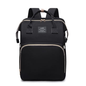 Land Diaper Bag Backpack, Large Baby Bag with Changing 