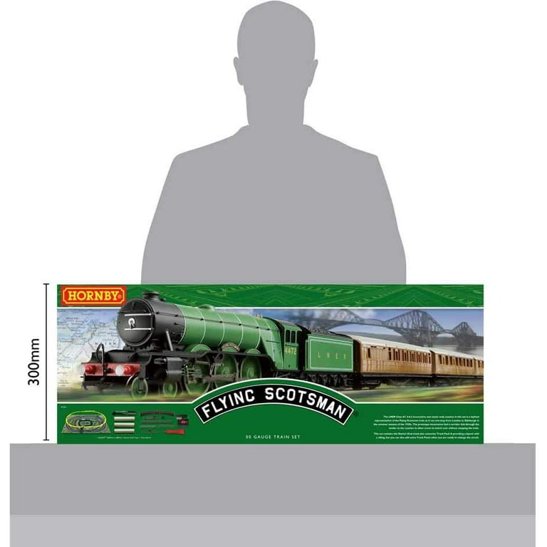 Hornby R1255T Flying Scotsman Train Set 00 Gauge Metal and