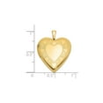 thumbnail image 5 of 14k Yellow Gold Heart Locket Pendant for Women with Vine Design, Sentimental Necklace for Photos, Romantic Jewelry for Everyday Wear or Special Occasions, 5 of 7