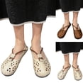 thumbnail image 5 of Sngxgn Flats Dress Shoes Comfortable Slip on Walking Flats(Khaki,37), 5 of 7