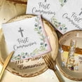 thumbnail image 3 of Servilletas Amscan My First Communion, 16,5 x 16,5 cm, 40 unidades, 3 of 4