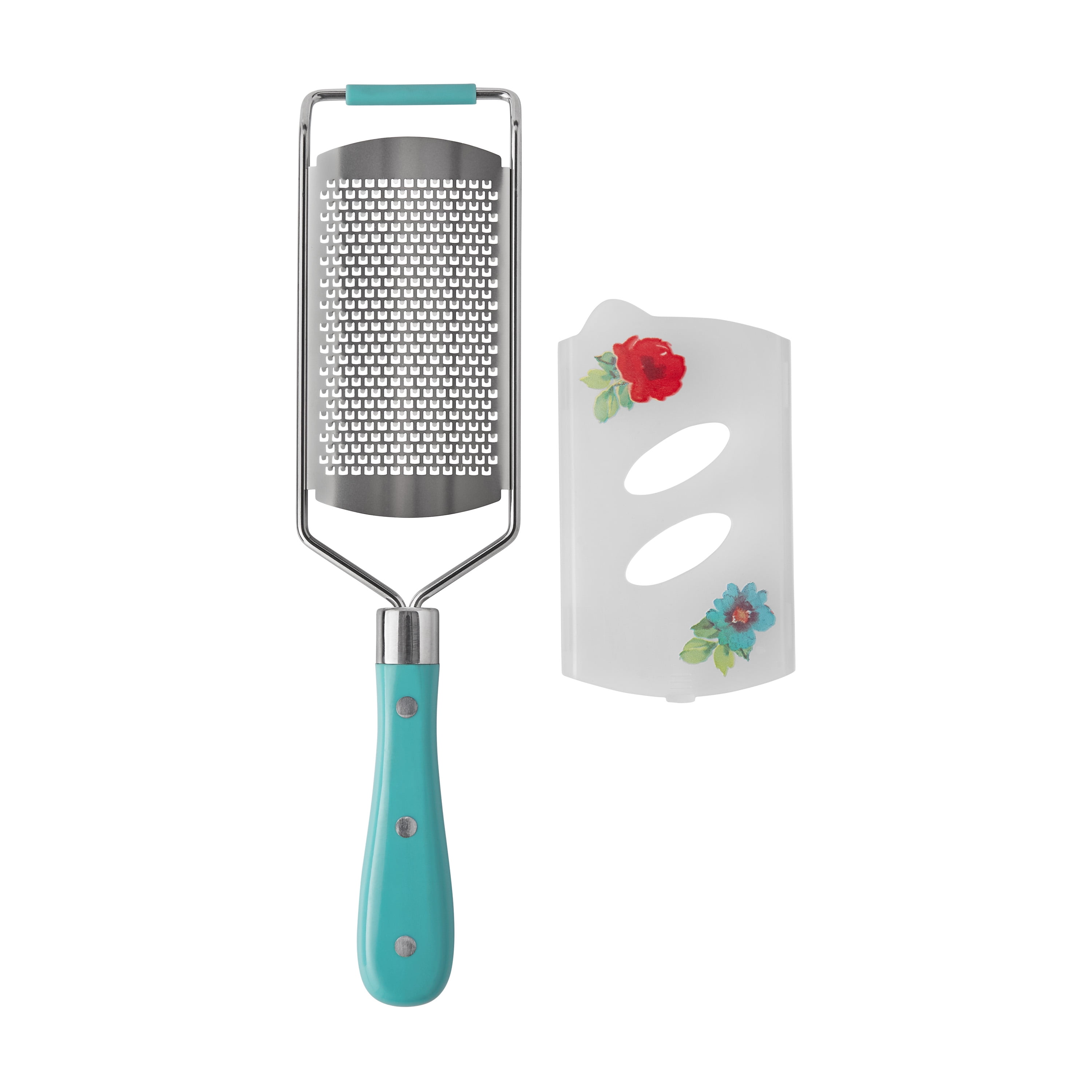The Pioneer Woman 25-Piece Kitchen Set with Colanders, Measuring Cups, Measuring Spoons, Grater, Citrus Press, Spatula and Clips