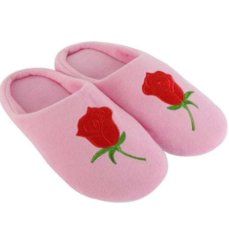 

Unisex Men s and Women s House Slippers Indoor Cotton-Blend Autumn Winter Anti-Slip Slippers
