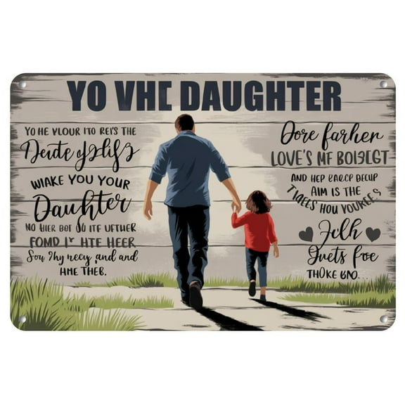 Shadudu 100% Metal Tin Decorative Wall Paintings 12x8 Inch 1 1pcs