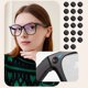 thumbnail image 3 of 20 pegatinas de sombreado para gafas inteligentes, reutilizables, suaves, adhesivas, cubiertas para indicadores LED, pegatinas de privacidad negras mate, accesorios para gafas inteligentes., 3 of 8