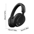 thumbnail image 4 of Viflosae Wireless Headphones Over Ear Headphones Head Mounted Wired and Wireless Double Mode Foldable Soft Headband Low Latency High Battery 5.4 Sports Gaming Bluetooth Headphones Earphones, 4 of 7