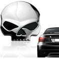 thumbnail image 1 of RV 3D (1 uds) (plata) pegatina de calavera de Metal para coche y pegatinas de motocicleta 7*6,8 cm pegatinas de insignia de calavera pegatinas de accesorios de modelado de equipaje de coche Rojo Verde, 1 of 5