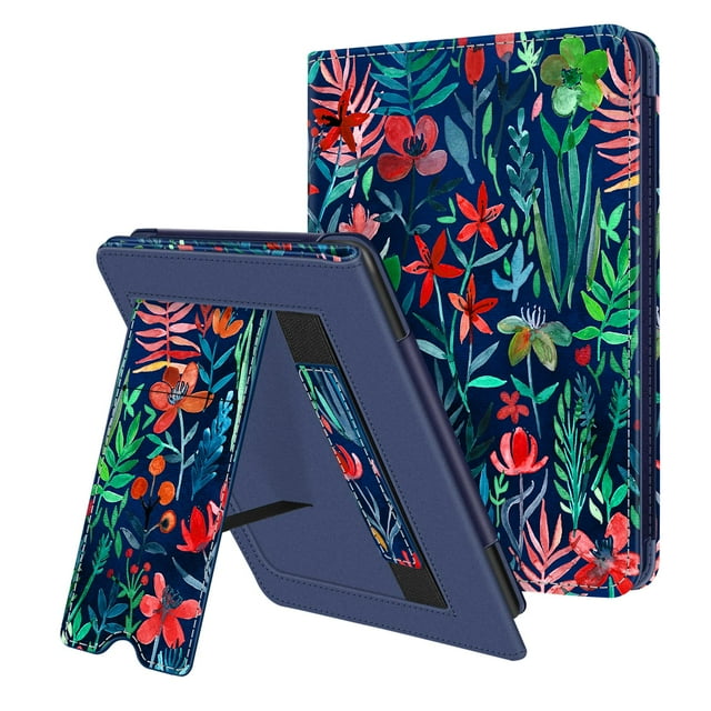 Funda de piel sintética Fintie Stand con función de encendido/apagado automático para Kindle 6 11th