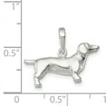 thumbnail image 2 of Beautiful Sterling Silver Dachshund Pendant, 2 of 2