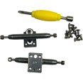 thumbnail image 4 of Fingerboard Trucks LEEFAI G4 de 26 mm, metal crudo, kingpin invertido, 4 of 5