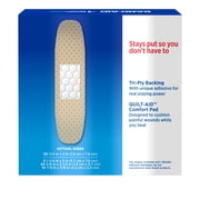 Band-Aid Brand Tru-Stay Sheer Adhesive Bandages, Assorted, 80 Count