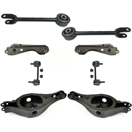 Rear Upper & Lower Control Arms Fits 2009-2014 Nissan Murano All Wheel Drive