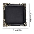 thumbnail image 2 of Vintage Baroque Shadow Box Frame, Gothic Black Gold Embossed Deep Display Frame for Dried Flowers, Specimens, Crafts, Wall Art and Halloween Decor, Decorative Hollow Picture Frame, Black5, 2 of 5