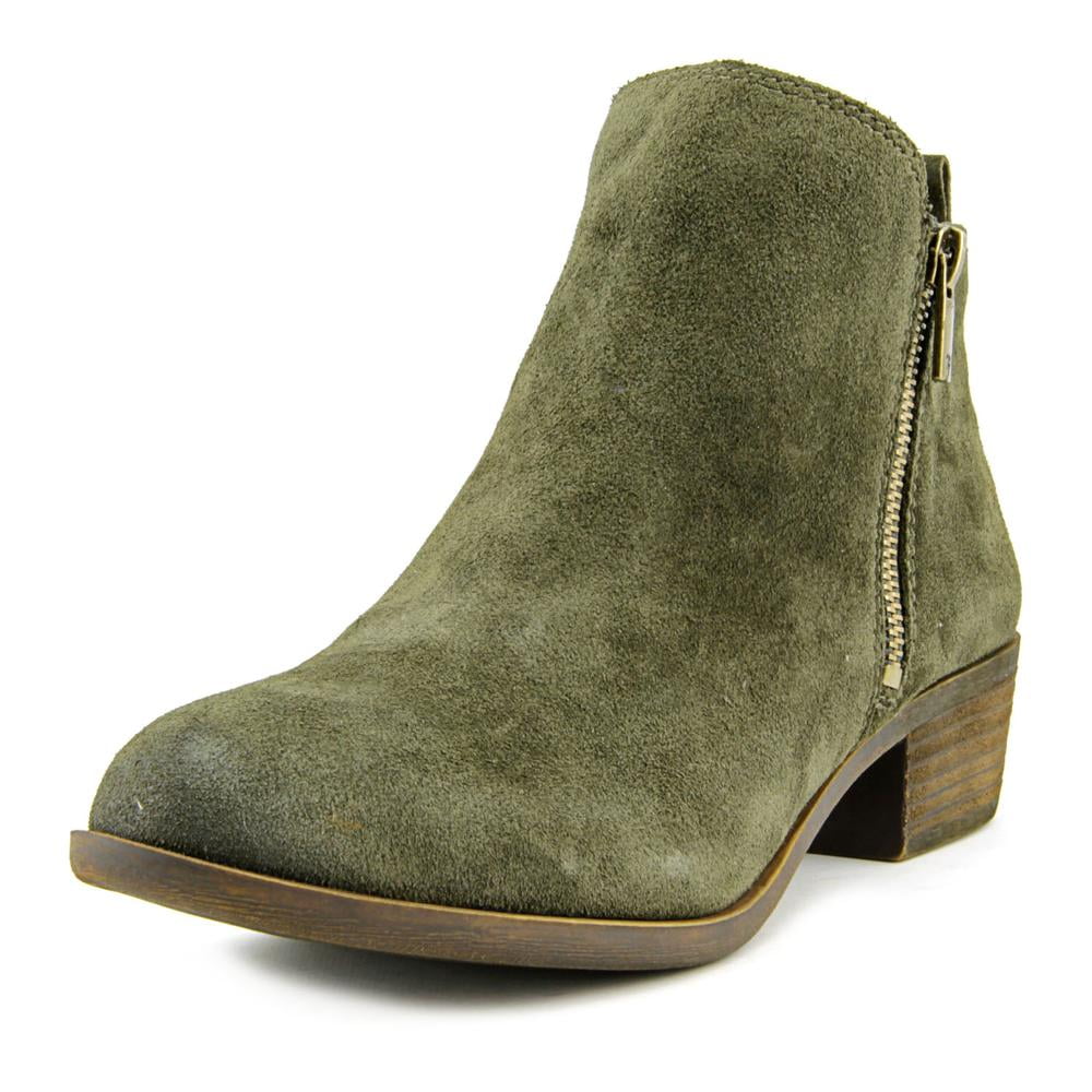 lucky brand basel bootie suede