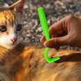 thumbnail image 3 of Pet Flea Comb & Tick Remover Tool Use Grooming Brush For Dogs/Cats Stainless Steel Flea Removal Comb With Ergonomic Handle, 3 of 3