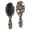 Halloween Pumpkin Ghost Pattern-1, variant on Halloween Soft Tone Pumpkin Ghost Bat Brush, Detangling Hair Brush,Oval Paddle Hair Brush, PP Material Gifts for Holiday Birthday Gifts