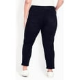 thumbnail image 4 of Avenue Women's Plus Size Girlfriend Fit Stretch Jeans Average, 4 of 4