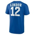 thumbnail image 3 of Men's Francisco Lindor Royal New York Mets Player Icon Name & Number T-Shirt, 3 of 3