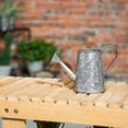 thumbnail image 4 of MyGift Vintage Watering Can Vase, Galvanized Metal, 4 of 6