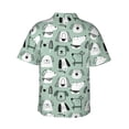 thumbnail image 3 of Picia Puppy Gentle Cotton Regular Fit Short Sleeve Casual Hawaiian Shirt for Men-3X-Large, 3 of 8