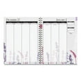 thumbnail image 3 of Recycled Wild Flower Weekly/Monthly Planner, Wild Flowers Artwork, 9 x 7, Gray/White/Purple Cover, 12-Month (Jan-Dec): 2024 | Bundle of 2 Each, 3 of 10