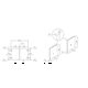 thumbnail image 2 of Panel de puerta del gabinete del baño, adecuado para la vanidad de 24 pulgadas, armarios de almacenamiento y armarios, 2 of 5