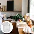 thumbnail image 4 of Large Glass Jar with Plastic Lid Large Food Cereal Storage Canister Airtight Mason Jar, 4 of 9