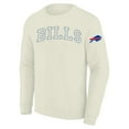 thumbnail image 2 of Men's Profile Cream Buffalo Bills Big & Tall Fleece Sweatshirt, 2 of 3