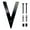 V, variant on WRKEKC Clearance Modern Floating House Number Creatives Digital House Number Acrylic Full