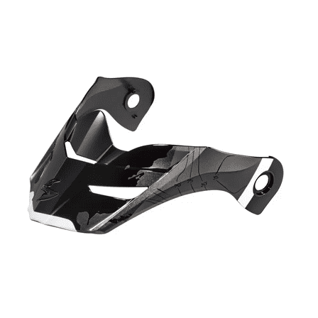 Scorpion Exo Peak Visor for EXO-AT960 Topograhic Helmet - Black/White