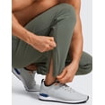thumbnail image 5 of CRZ YOGA Athletic Joggers for Men 29" Lightweight Running Training Pants with Zip Pockets, 5 of 7