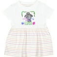 thumbnail image 3 of Inktastic Panama City Beach Florida Cute Swimming Manatee Girls Baby Dress, 3 of 5