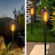 thumbnail image 4 of Kuymtek 12LED Solar Flame Light Lámpara impermeable para patio de jardín al aire libre (2 piezas), 4 of 9