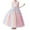 Pink, variant on YuYuBao Toddler Girls Dress Casual Bridesmaid Flowers Birthday Party Wedding Prom Dresses Children Little Girls Lace Bowknot Princess Formal Tutu Dress , 3-4 Years