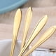 thumbnail image 3 of 8 cucharas de té de acero inoxidable con forma de flor, cucharas de café para postre, cucharas doradas, 3 of 8