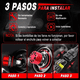 thumbnail image 5 of Kit De Faros Led Bloosom  Conector 9004 Luz Alta Y Baja Rojo, 5 of 5