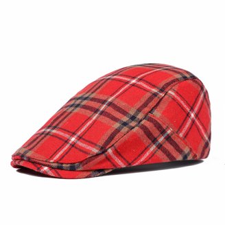 6491 Wool French Beret Hat For Men & Women -solid Color Military Style Unisex Glengarry-Scottish-Piper-Kilt-  main image 3