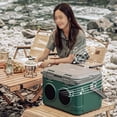 thumbnail image 2 of 21L Large Capacity Cooler Picnic Ice Box Multifunctional Fresh-Keeping Box Portable 2-in-1 Camping Car Cool Box and BT Speaker, 2 of 6