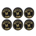 thumbnail image 1 of 6pcs Pool Billiard Cue Tips 12mm Billiard Pool Cues Tips Light Weight Pool Cue Tips Replacement for Home Club M, 1 of 4