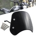 thumbnail image 3 of Carenado de faro de motocicleta compatible con Benelli Leoncino 500 (negro), 3 of 4